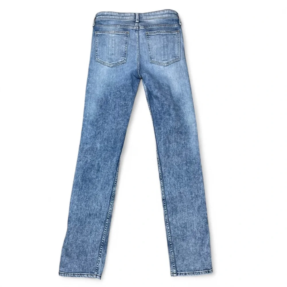 Rag & Bone Cate Mid-Rise Flare Light Wash Jeans Size 26 - Picture 5 of 6